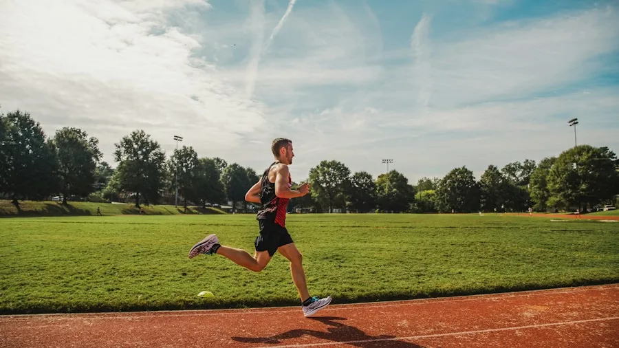 Brooks Running Shoes for Soccer Training What Buyers Should Know 2 athlete doing sprint workout track