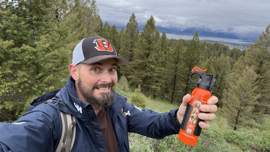 Black Bear Attack on Wyoming Trail: What Hikers Need to Know 3 bear spray hiking gear emergency
