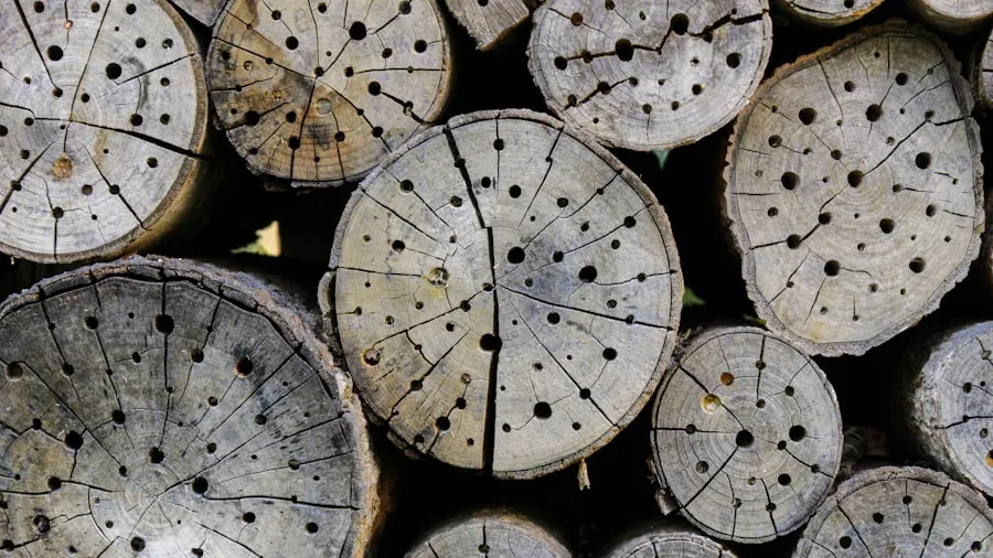 bee hotel bamboo tubes