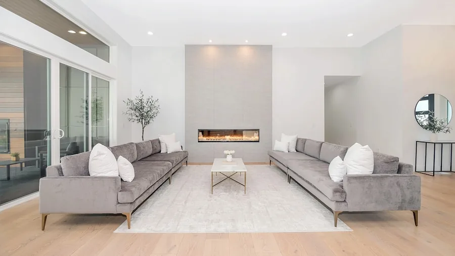 The 11 Best Air Purifiers 2 Bright modern living room with open floor plan and natural light streaming through windows