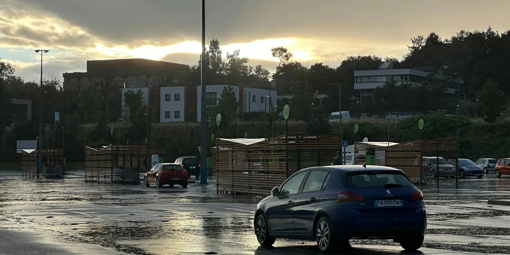 Japan's Floating Garage Solution Protects Cars from Floods