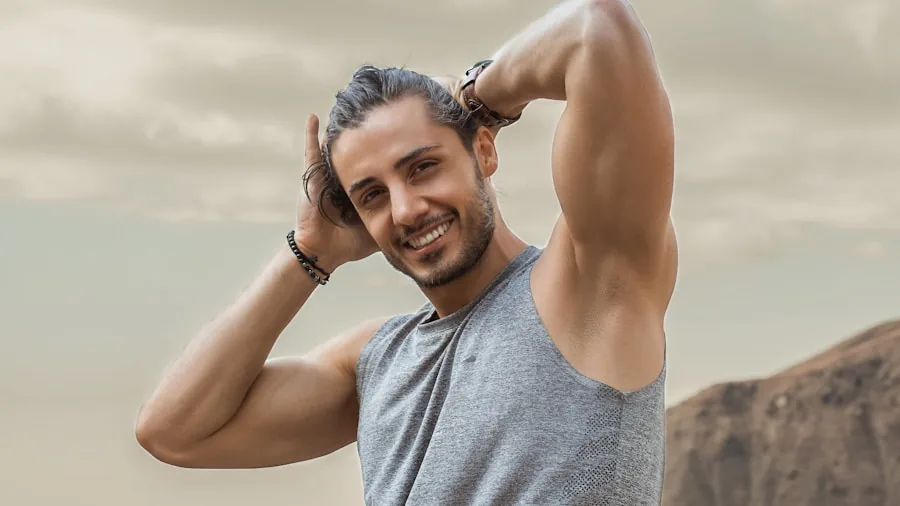 Abercrombie YPB Workout Gear Launches: What Budget Conscious Gym Shoppers Should Know 2 casual sporty man after exercise