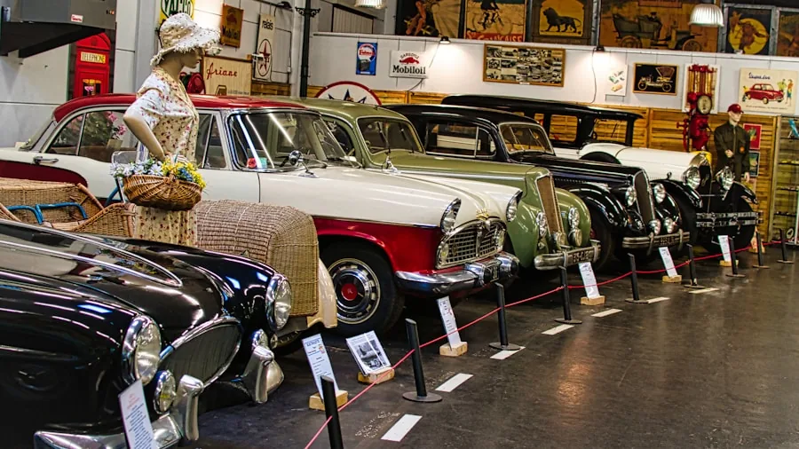 Artist Repurchases Her Lace-Patterned Porsche 911 Art Car: What This Means for Collectors 3 classic car museum display