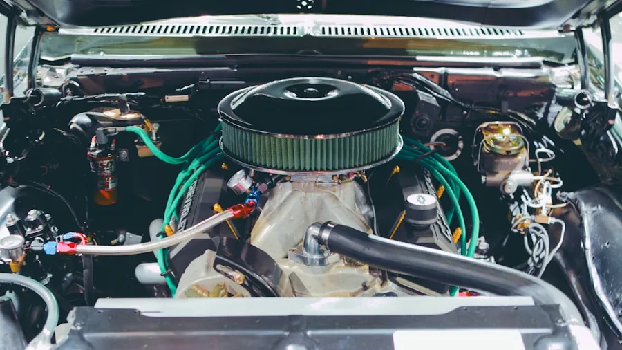 Hellcat Powered RAM Rumble Bee Street Trucks Head to Charity Auction What Buyers Should Know 2 classic muscle car engine bay