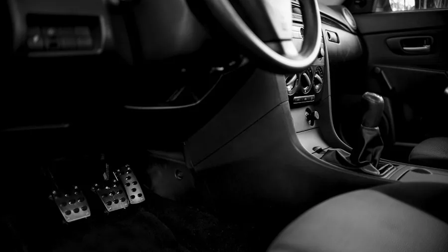 Close-up of different textured floor mats in a vehicle interior showing material quality and durability features