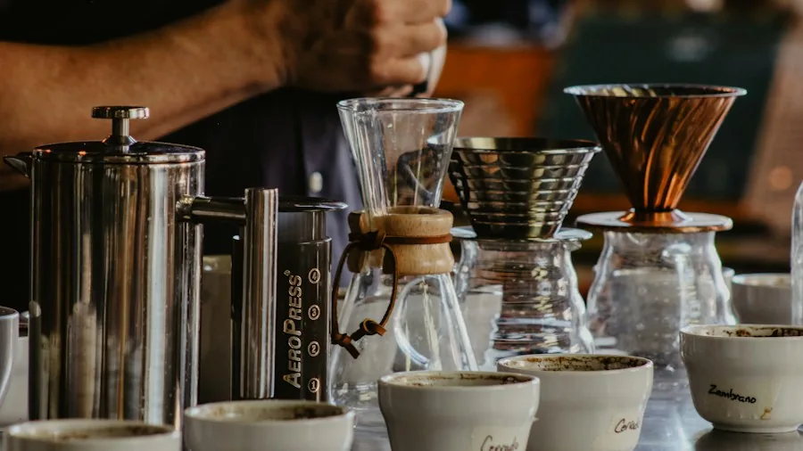 Haraz Coffee House Franchise Dispute What Shoppers Should Know 2 coffee brewing equipment counter