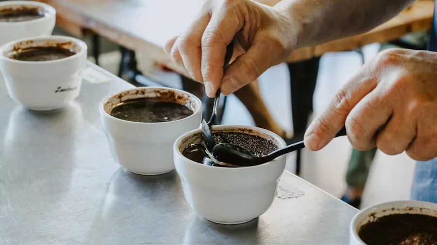 coffee cupping tasting event
