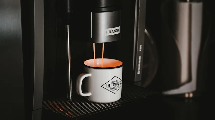 Nespresso Vertuo Up Machine Launches with Hot and Iced Brewing: What Coffee Shoppers Should Know 2 coffee machine pouring cup morning