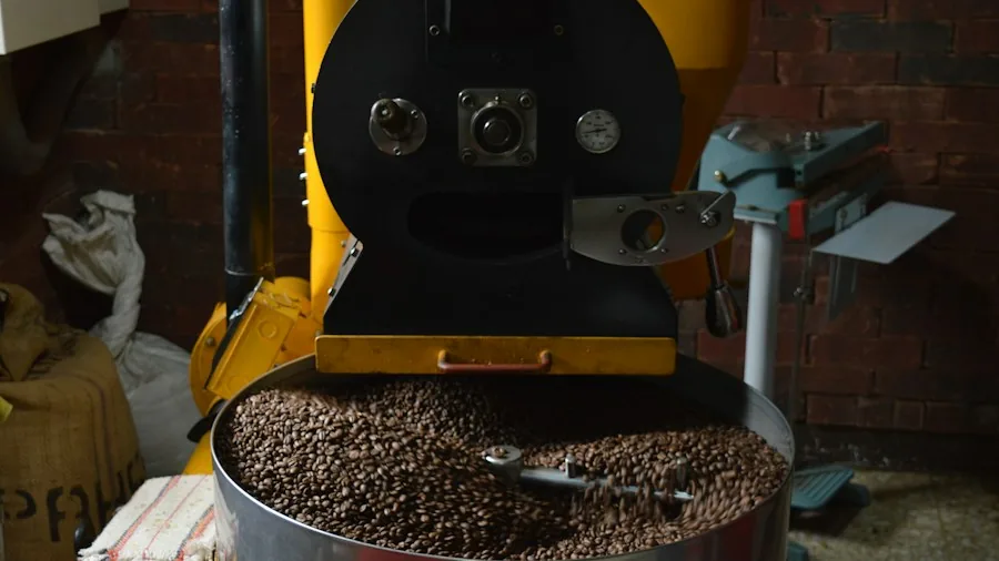 coffee roasting machine industrial equipment