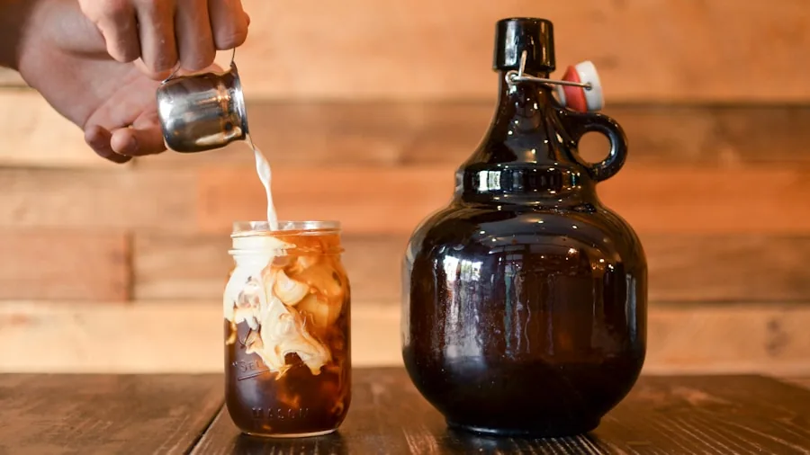 cold brew coffee dispensing