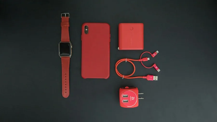 colorful tech accessories design