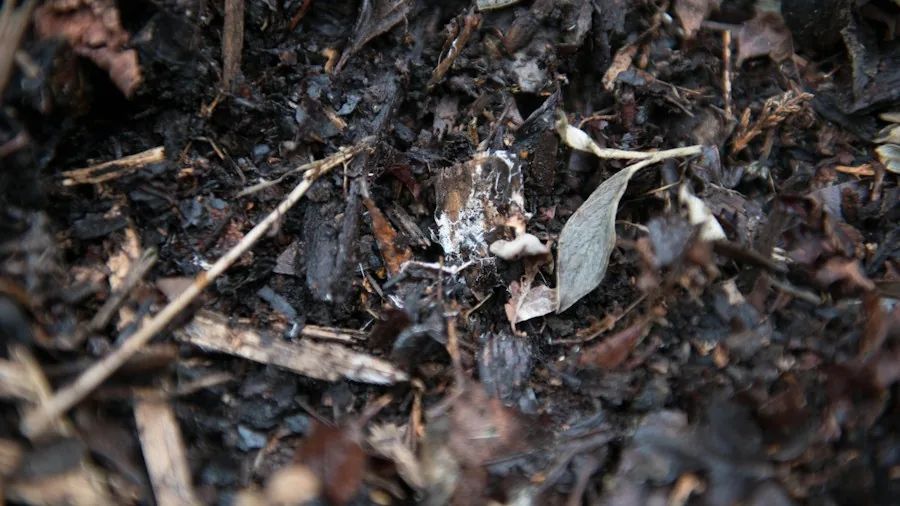 compost topdressing yard