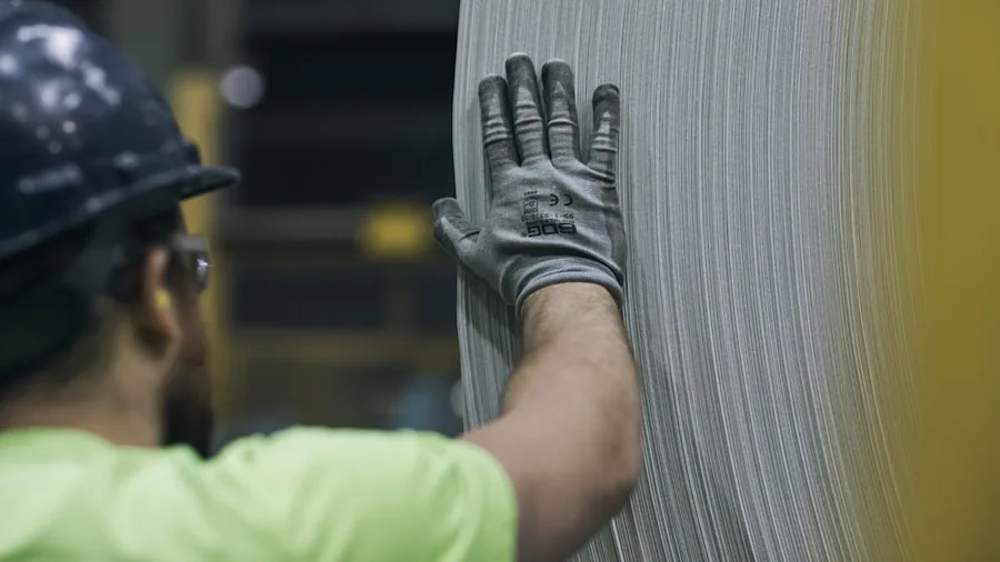 The %product_count% Best Reciprocating Saws 4 Construction worker holding power tool with focused grip during intensive cutting work