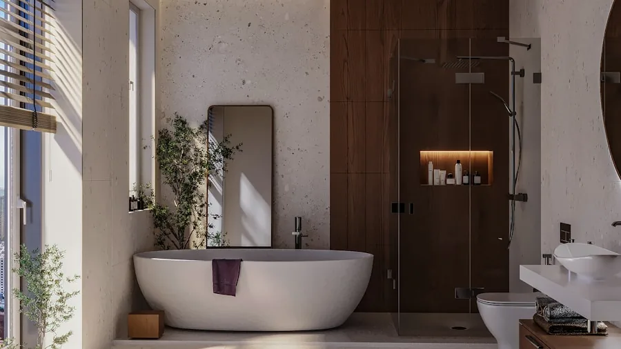 The 11 Best Bidets 2 Contemporary bathroom with clean white fixtures and natural lighting, emphasizing personal hygiene and wellness