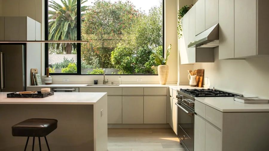 The %product_count% Best Toaster Ovens 6 Contemporary kitchen countertop with stainless steel appliances and safety features highlighted