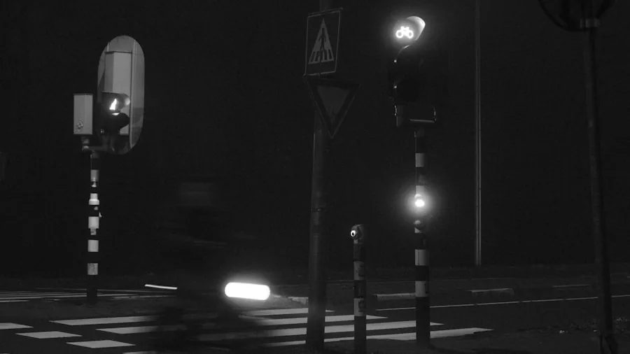The %product_count% Best LED Headlight Bulbs 2 Driver navigating dark highway at night with clear road visibility ahead