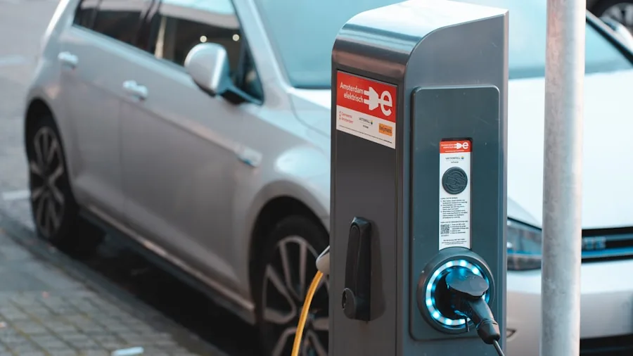 electric vehicle charging station parking
