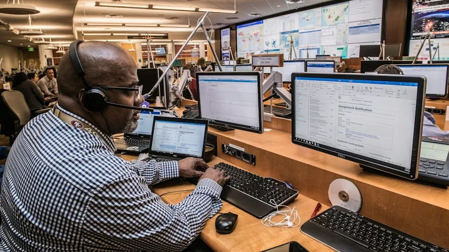 emergency dispatch office tension