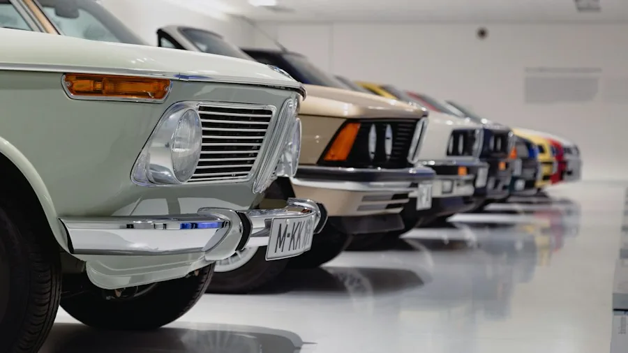 expensive car collection showcase