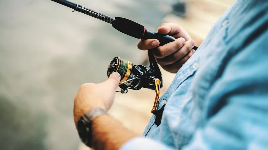 The %product_count% Best Fishing Rods 2 Experienced fisherman casting fishing rod into calm water during golden hour on peaceful lake