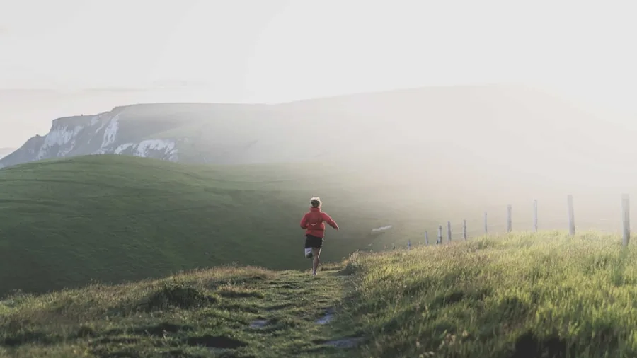 The %product_count% Best Running Shoes for Women 3 Female runner in motion on outdoor trail during daytime workout