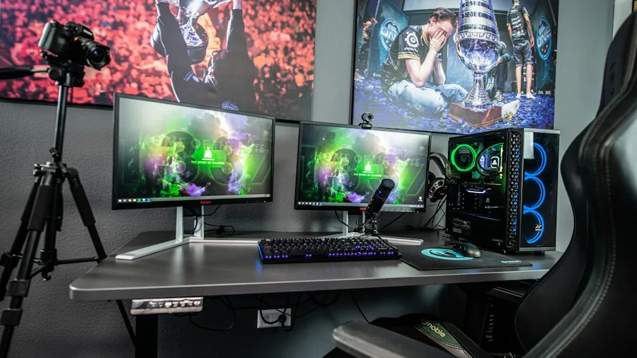 LG C6 OLED Wins TV of the Year: What This Means for Your Next TV Purchase 3 gaming setup with OLED display