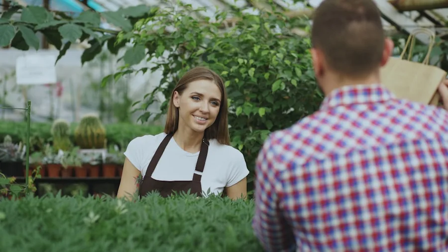 garden center shopping local nursery