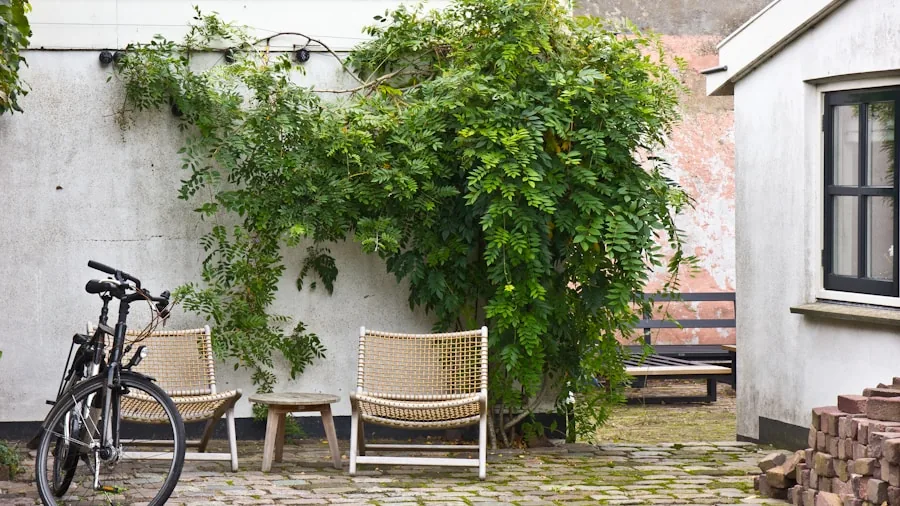 Celebrity Garden Design Ideas That Shoppers Can Actually Afford 3 garden seating area greenhouse focal point