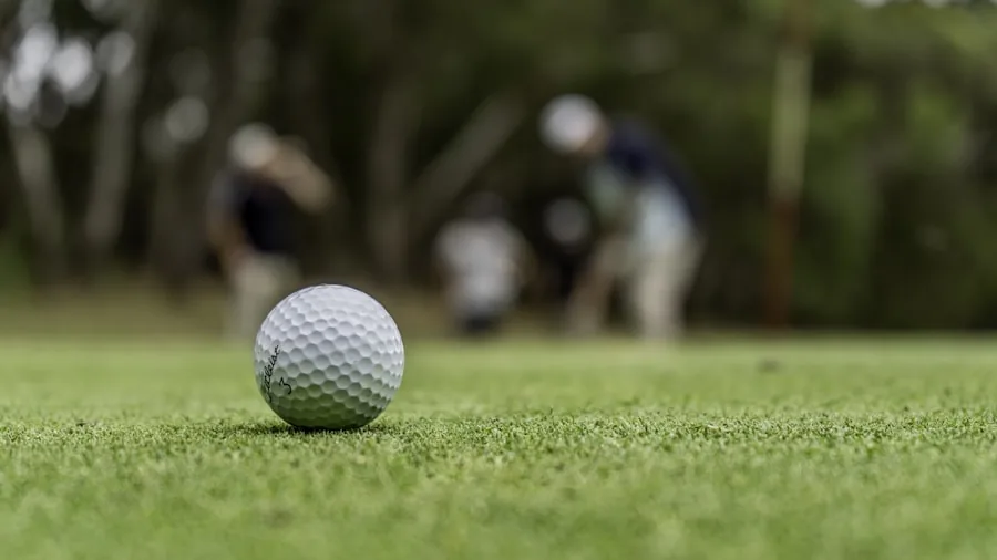 The %product_count% Best Golf Balls 2 Golfer inspecting golf ball core construction and layers in natural daylight