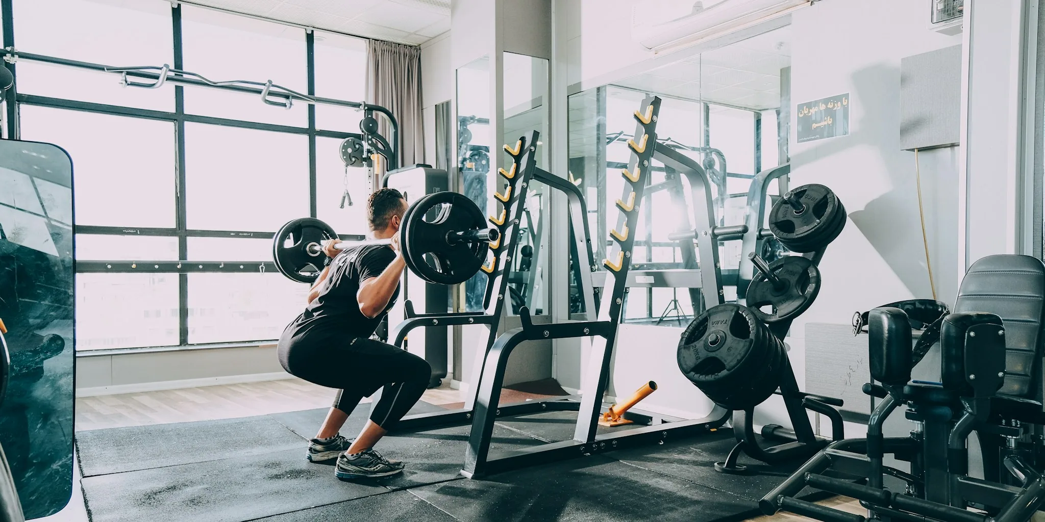 gym workout leg strength training
