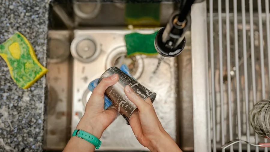 7 Smart Vacuuming Techniques to Clean Your Home Faster and More Efficiently 2 hands cleaning vacuum filter