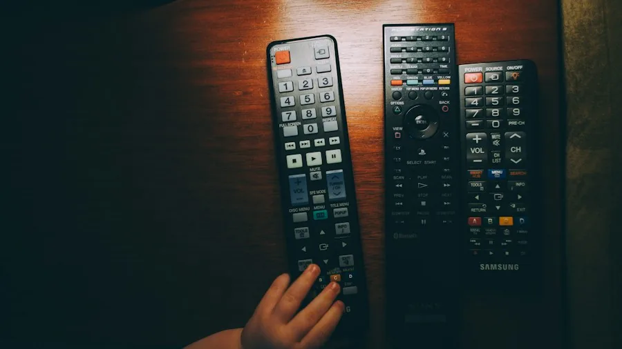 7 Tips to Watch International TV Channels on Your TV From Anywhere 2 hands holding remote control smart TV