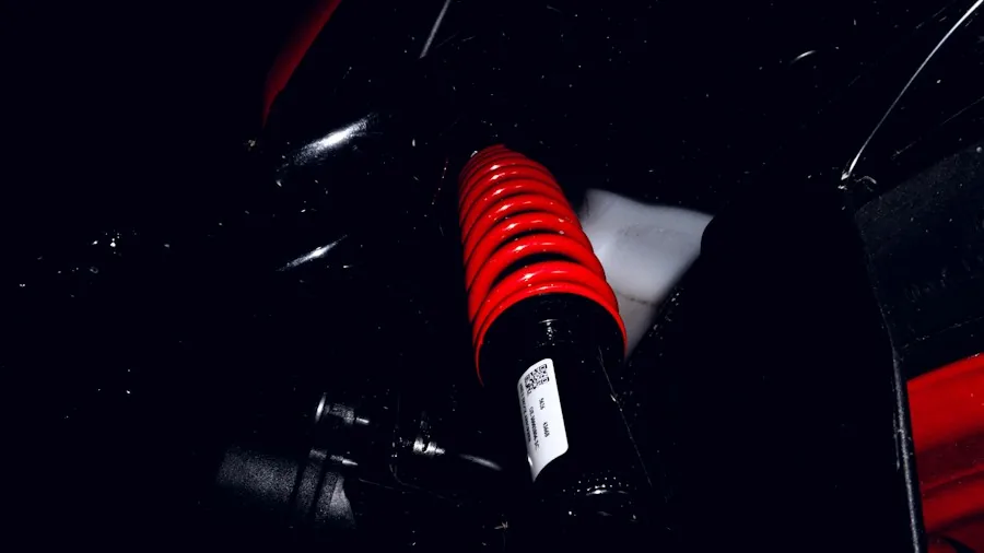 high-tech automotive damper suspension