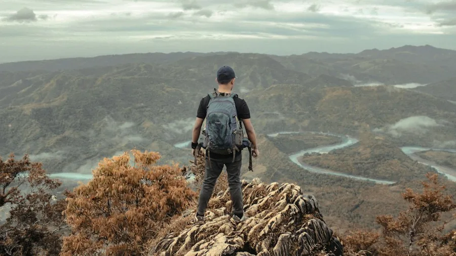 Hydration Pack Upgrades for Hikers: Top Options Tested for 2026 2 hiker climbing mountain landscape