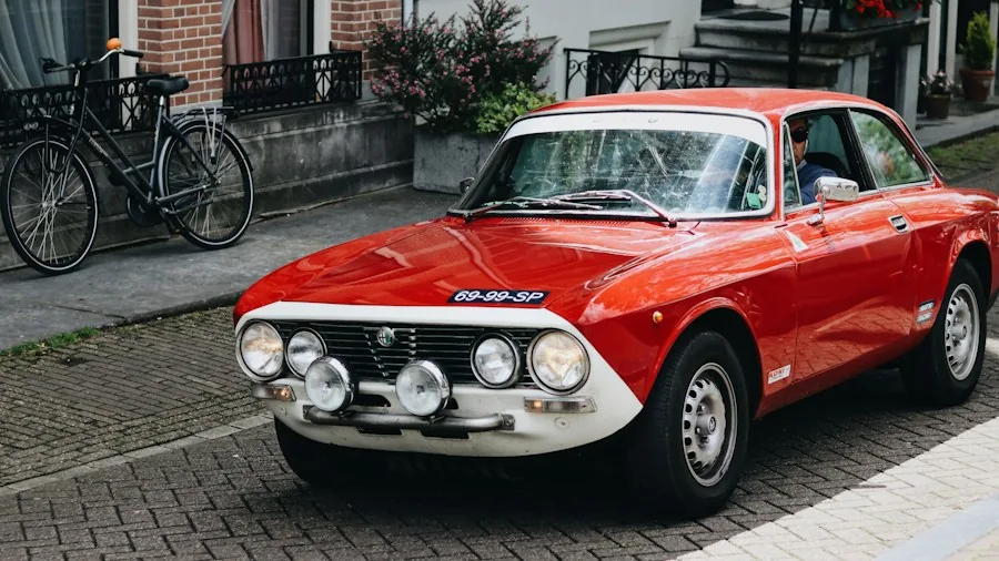 historic Alfa Romeo car show