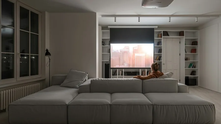 home theater system entertainment room