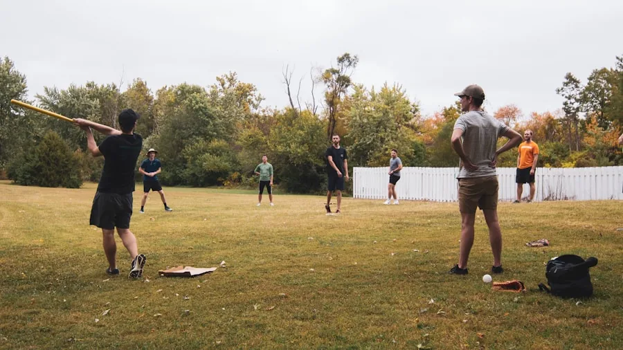 Intermediate pickleball player executing a spin shot during outdoor court match