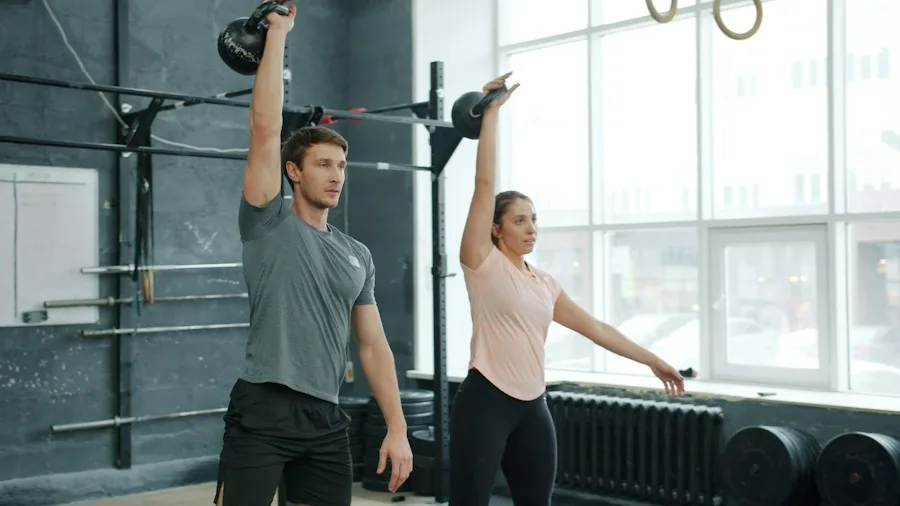 kettlebell swings dynamic movement