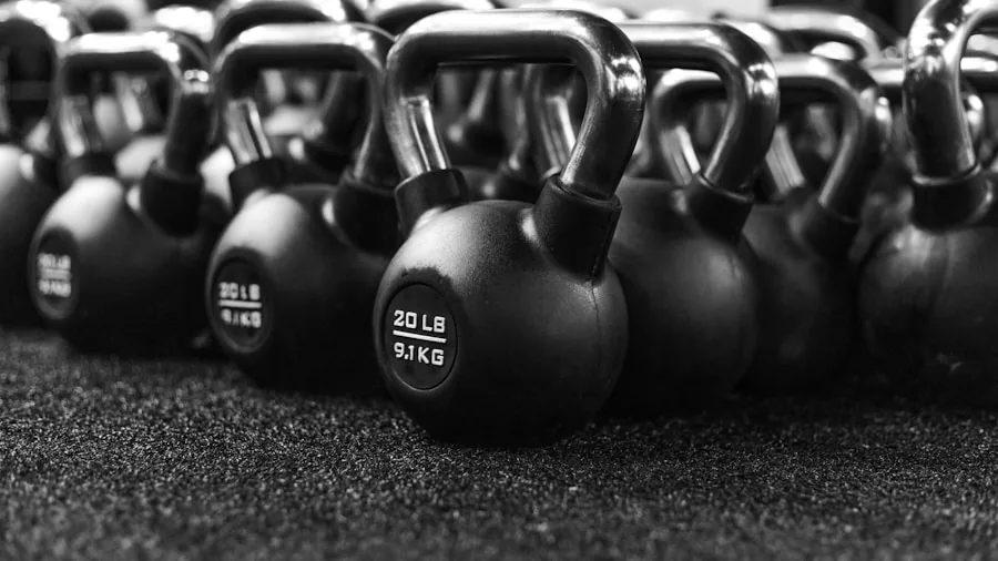 kettlebell workout exercise