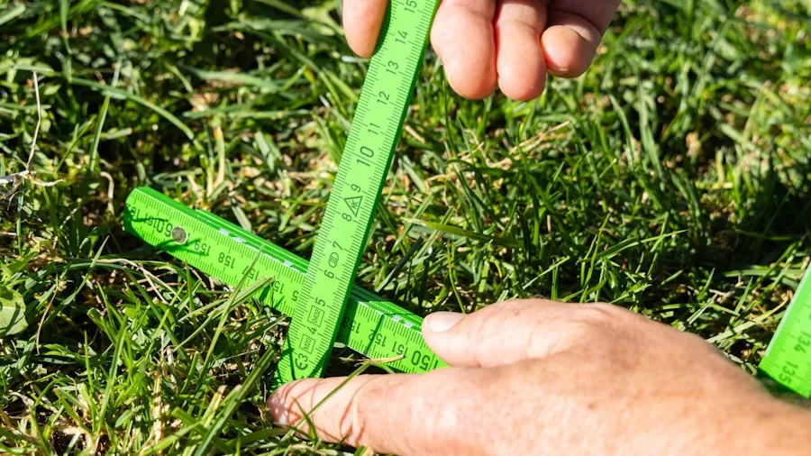 7 Tips to Mow Your Lawn the Right Way 2 lawn grass growth measurement gauge