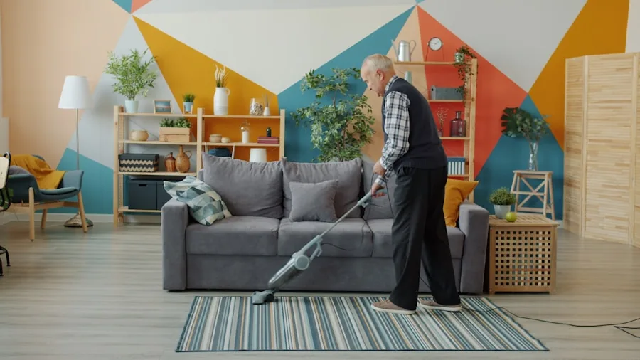 The 15 Best Cordless Vacuums 3 Woman using cordless vacuum to clean hardwood floor in bright living room during daily household cleaning