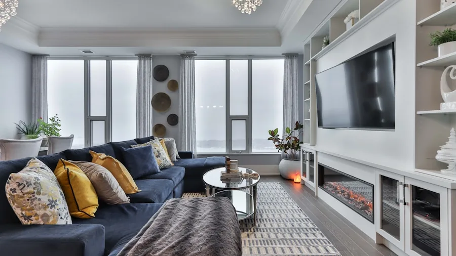7 Tips for Choosing the Perfect TV to Watch NFL Games at Home 3 living room entertainment setup