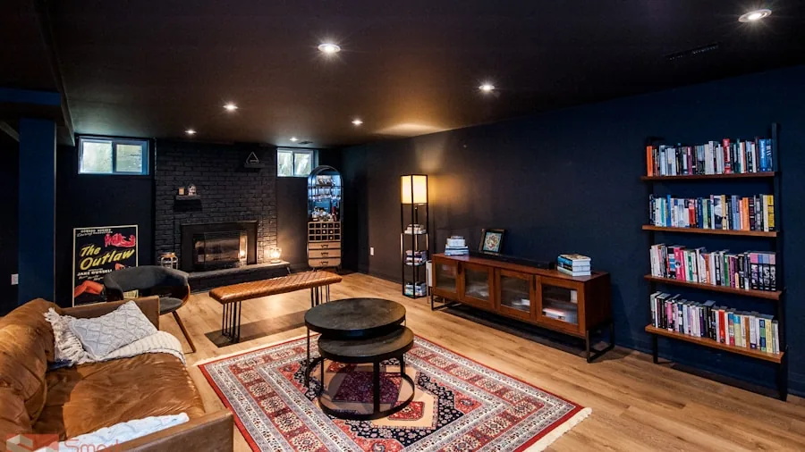 living room home theater setup