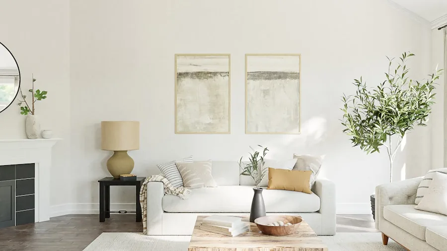The 11 Best Air Purifiers 6 Modern living room with natural light and plants, showing budget-conscious home air quality setup