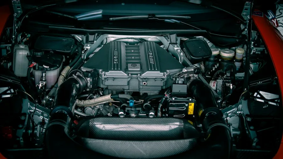 Porsche Mission S Platform Can Support Manual Transmission What Buyers Should Know 2 modern supercar engine bay detail