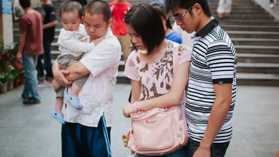 Parent gently carrying sleeping infant from car to home in evening light