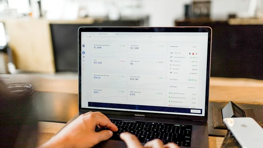 person checking deals online