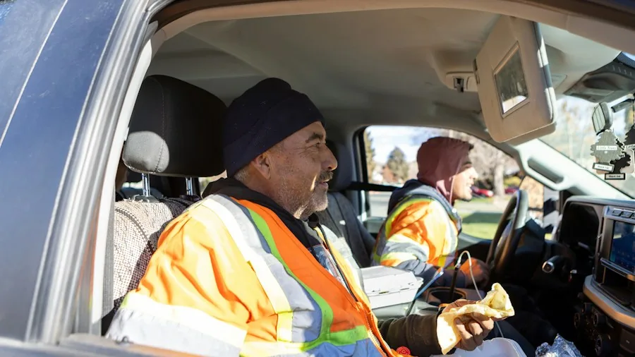 REO Trucks Launches New Affordable Pickup with Famous Designer Frank Stephenson What Shoppers Should Know 3 person driving work truck