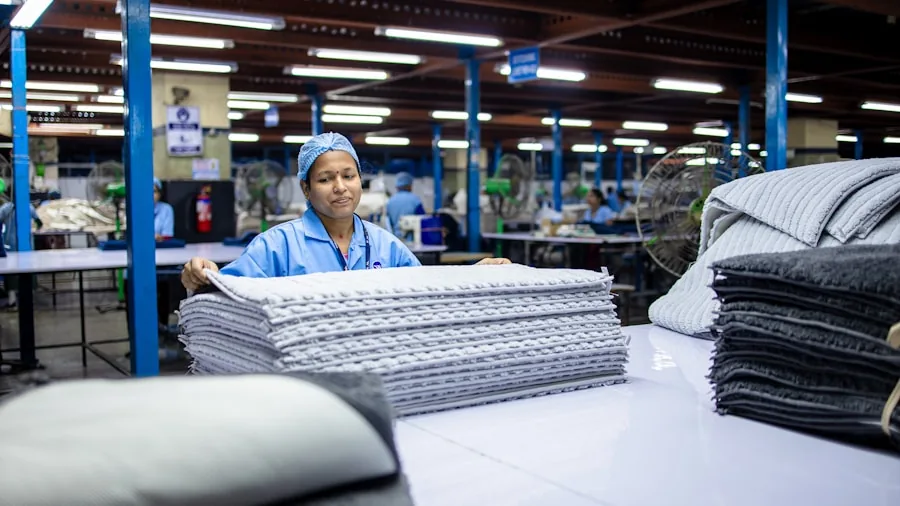 The 13 Best Mattresses 3 Person examining mattress materials and certification labels for safety and quality assurance