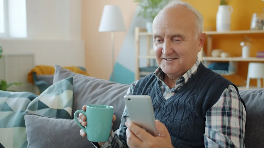 LG TV Data Collection Scandal: What Buyers Should Know About Smart TV Privacy 2 person holding smartphone in living room